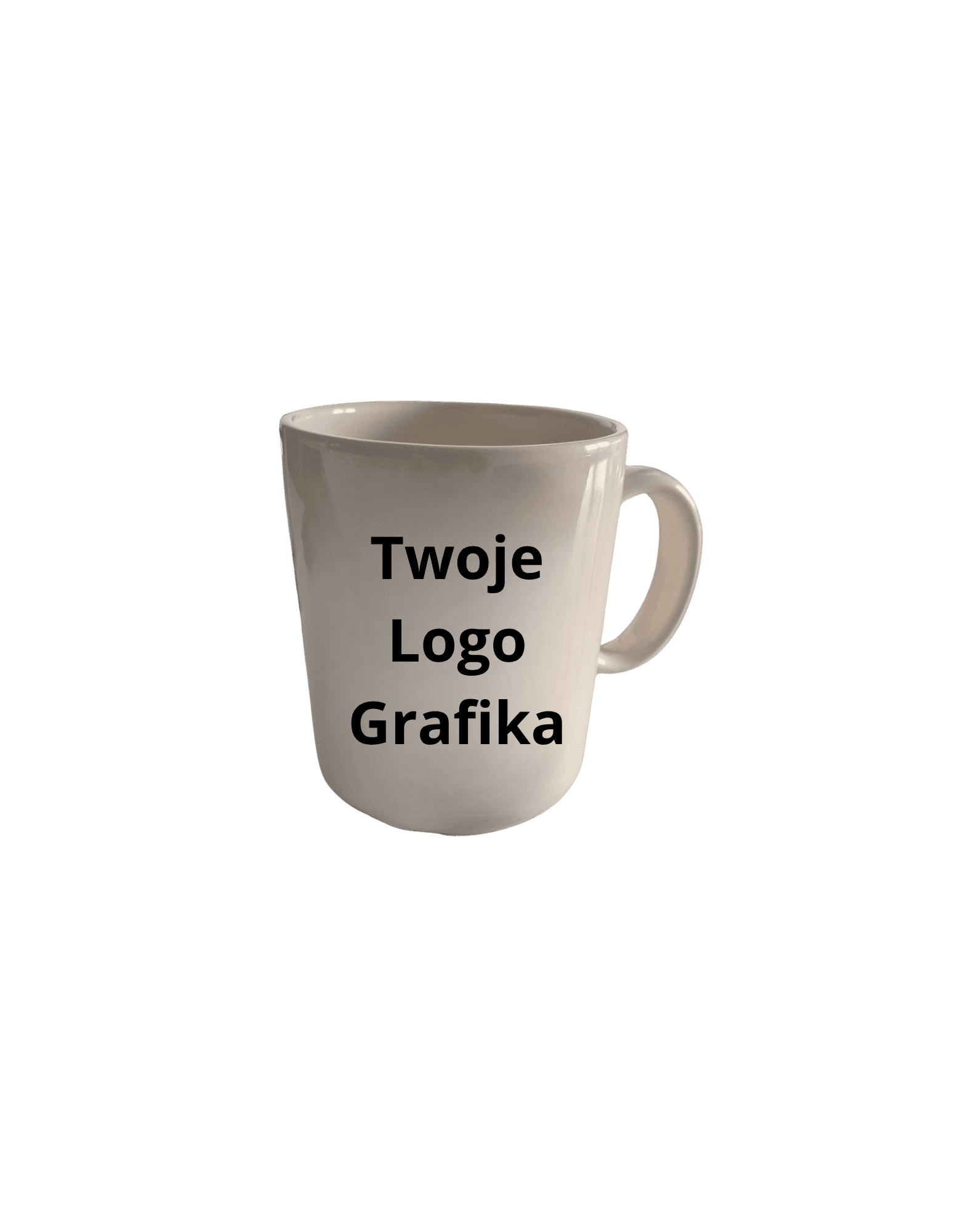 Ceramiczny Kubek z podstawką z twoim logo