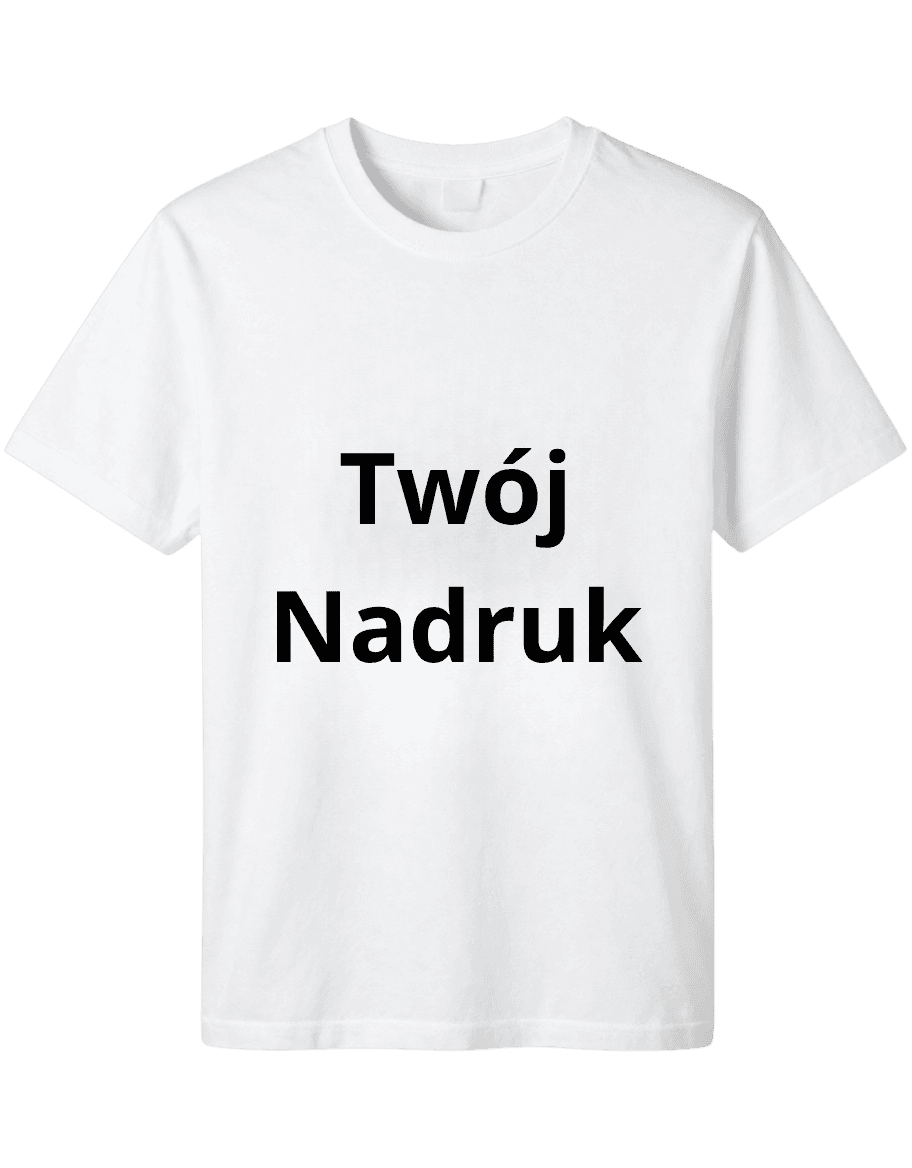 Koszulka z twoim nadrukiem logiem grafiką