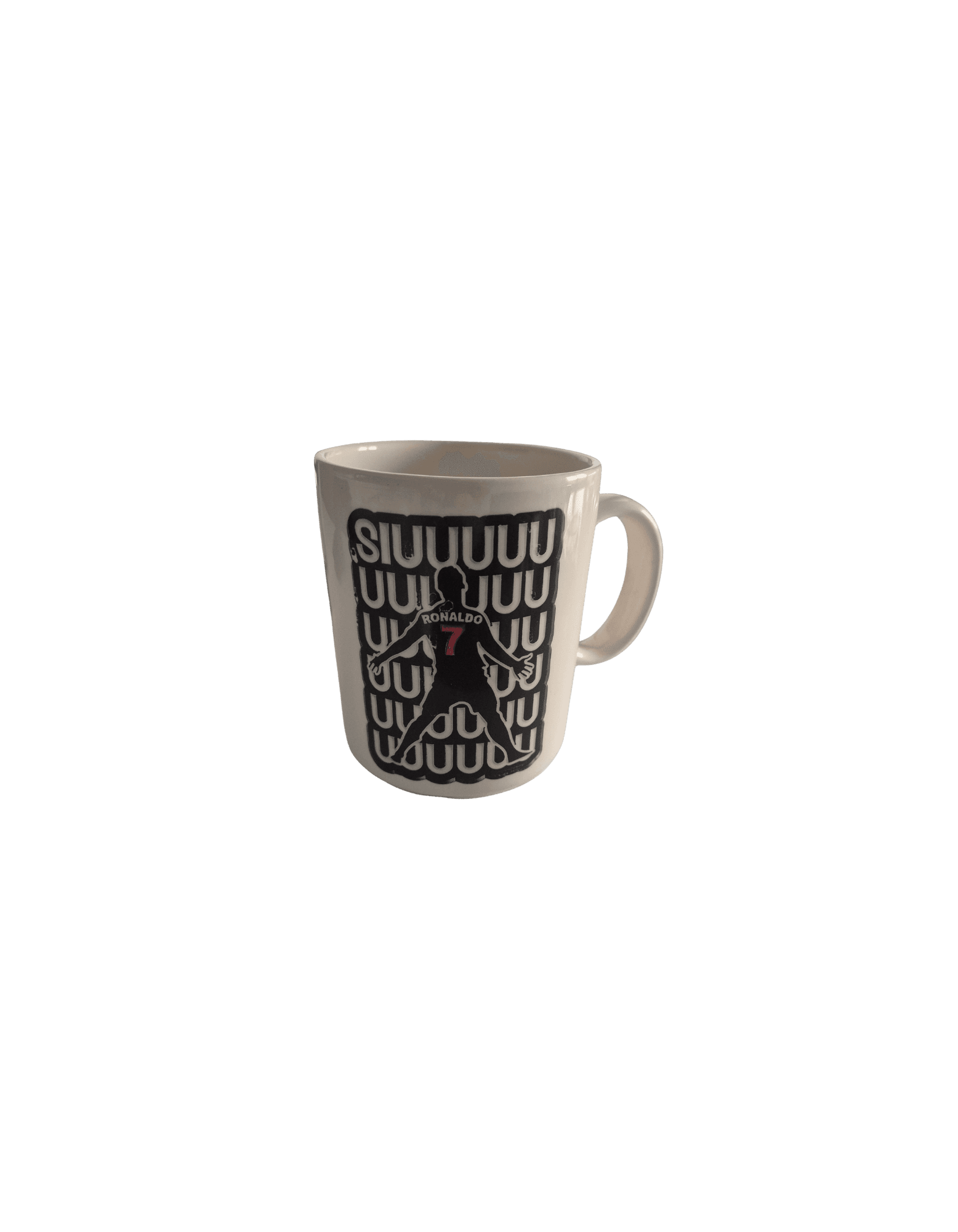 Limitowany Ceramiczny Kubek z podstawką SIUUU 500ml